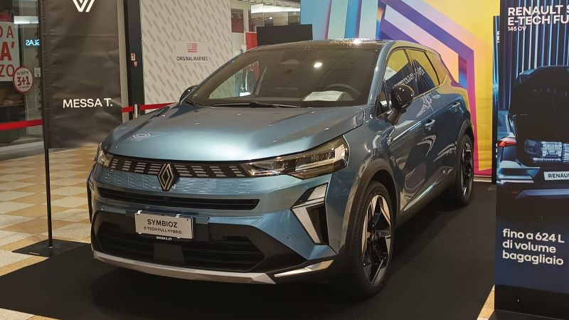 RENAULT SYMBIOZ alle Torri Bianche 1 e 2 febbraio - Messa