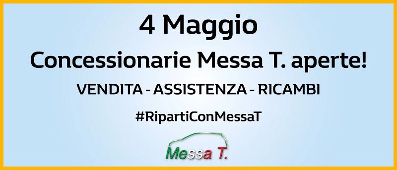 4 MAGGIO: la riapertura! - Messa