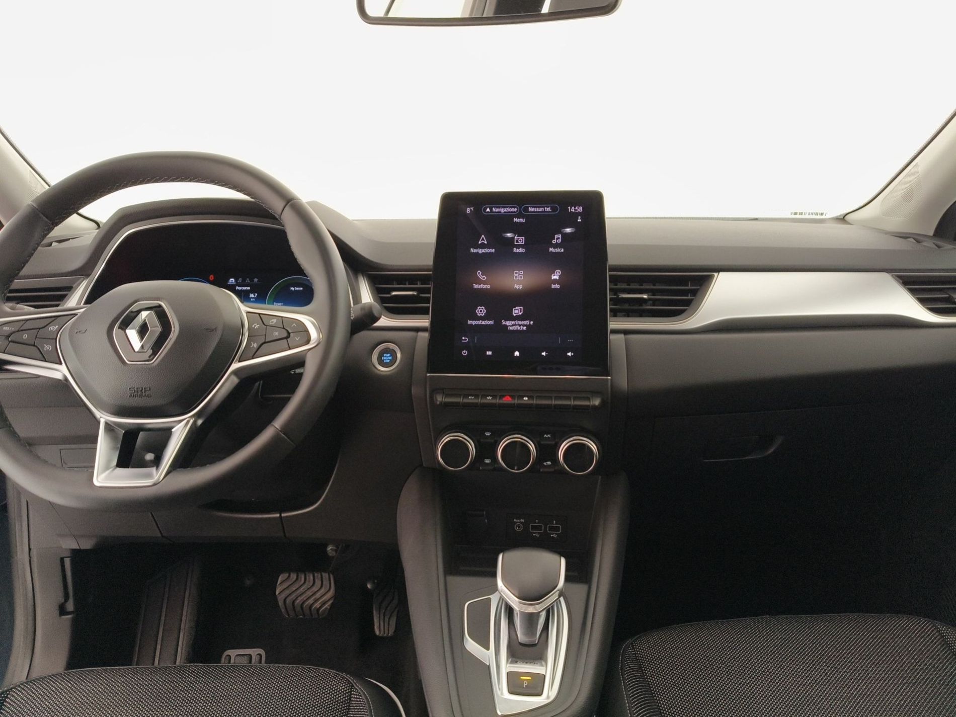 RENAULT Captur Captur 1.6 E-Tech phev Intens 160cv auto my21 - Messa